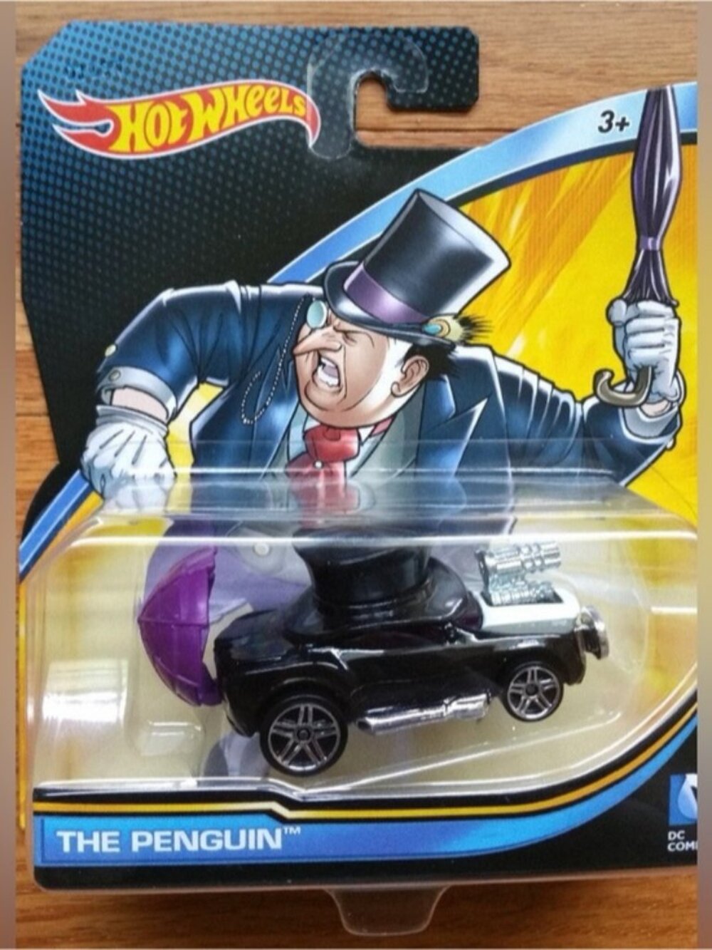 Hot Wheels DC Comics The Penguin Character Car Diecast New Sealed